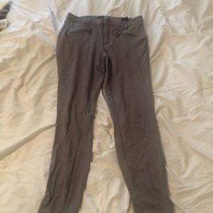 Fashion nova stretch size large work pants grey